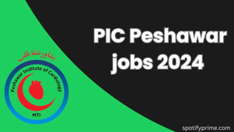 PIC Peshawar jobs