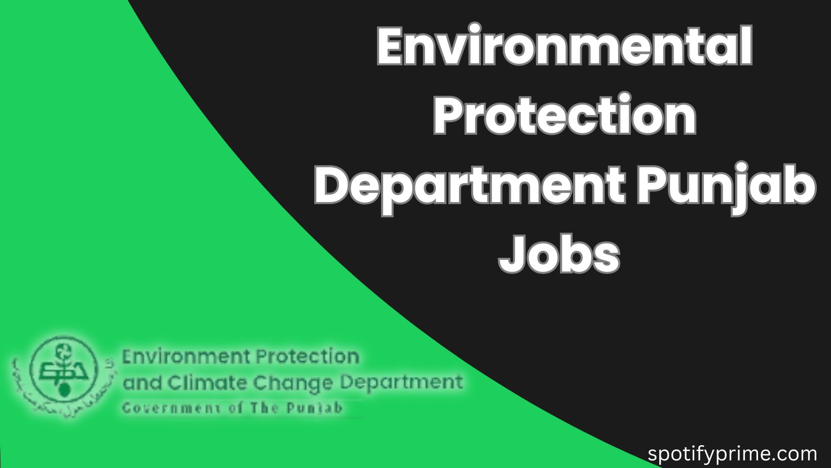 Environmental Protection Department Punjab Jobs