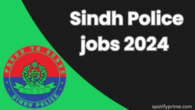 Sindh Police jobs