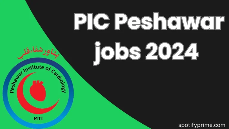 PIC Peshawar jobs
